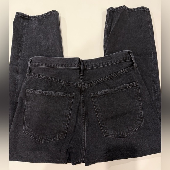 Agolde women’s Black Straight Jeans - Picture 5 of 11
